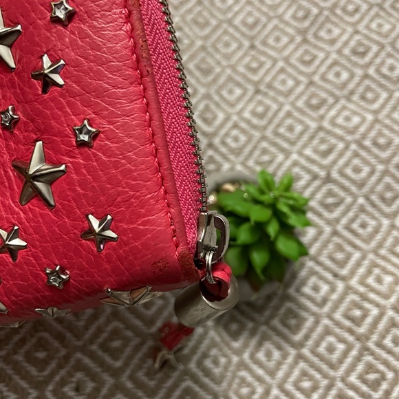 JIMMY CHOO FILIPA LONG ZIPPERED WALLET - Picture 4 of 10